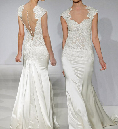 bride, transparency and wedding dress
