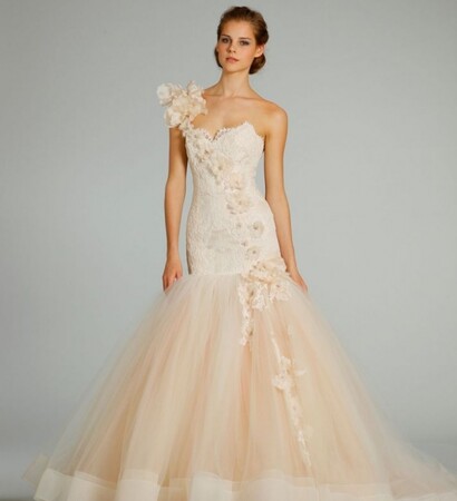 dress, pastel wedding and bride