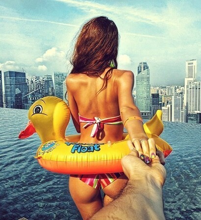 rubber duck, flower and love