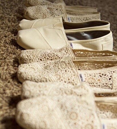 shoes, Tom and flower girls