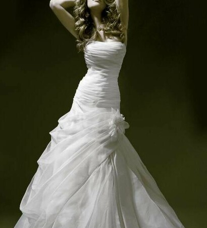 dress, girl and wedding dress ballgown