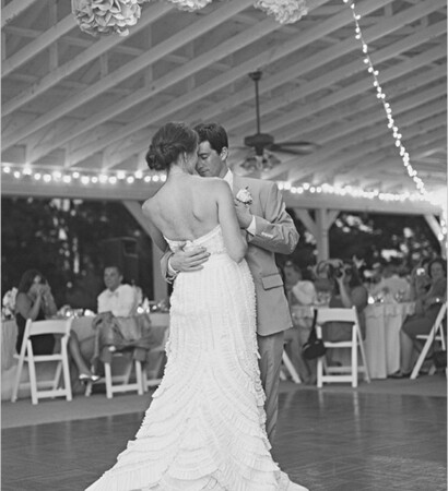 pom pom and wedding decor