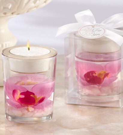 spring, summer and candle favors