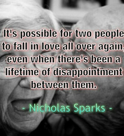 infinite, the wedding and nicholas sparks