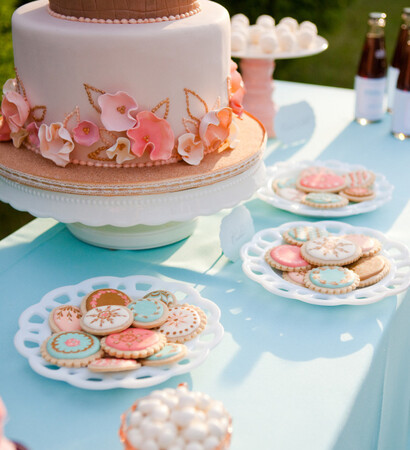 blue, cake and chocolate