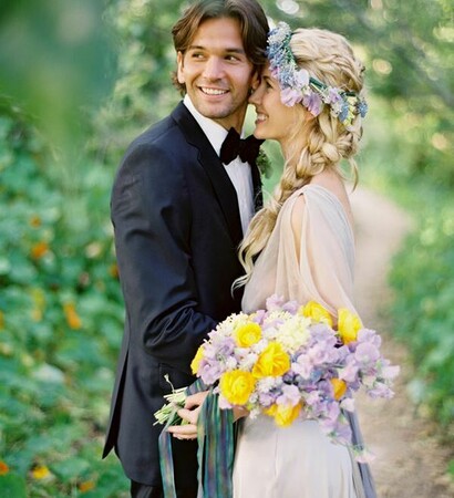 spring, boho and braide