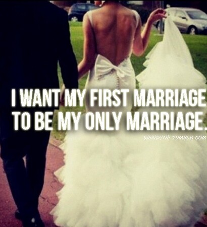 first marriage, bow and marriage