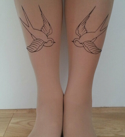tights, tattoo tights and tattoo