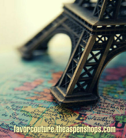 party favors, girl and travel