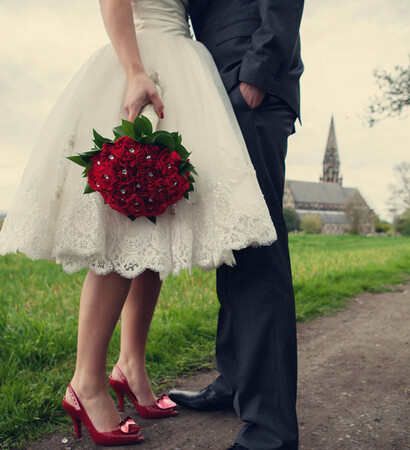 wed, rose and 50s