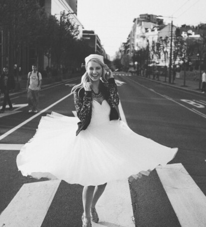 fashion, jacket and bride