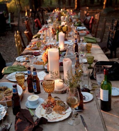dinner, pretty and gathering