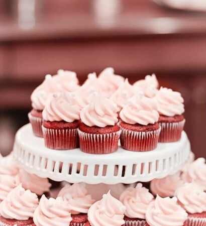 pink cupcake, yummy and love