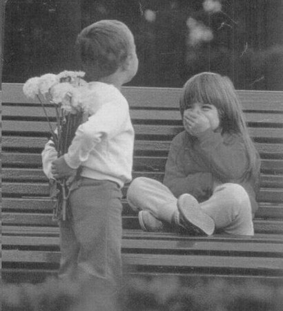 black and white, first love and Sunny