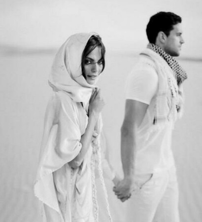 couple, married and black and white
