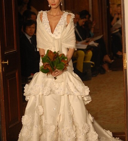 married, flowers and fashion