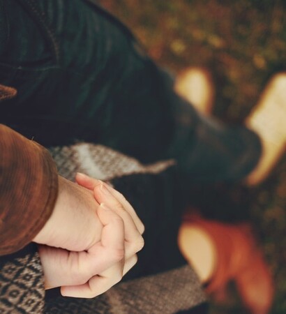 couple, fall and photography