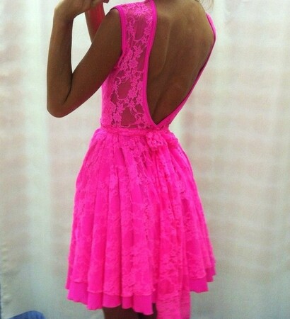 dress, lace and cute