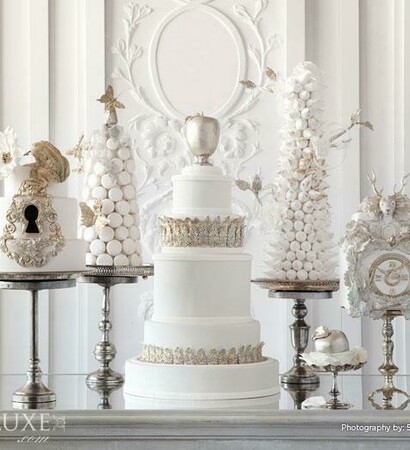 wedding cakes, elegant dessert display and dessert display