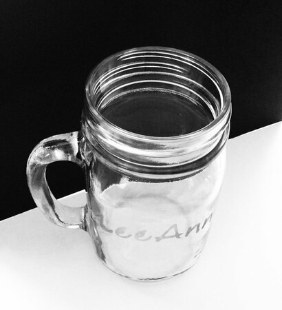 cup, gift and glass