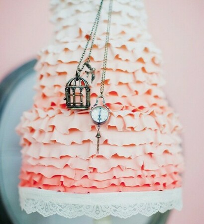 pink, white and vintage