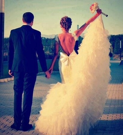 bridegroom, girl and boy
