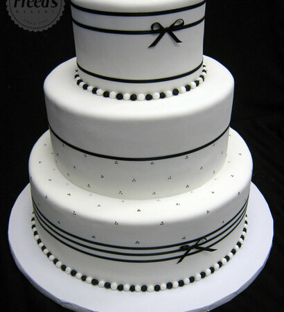 black and white, wedding cakes and sweets
