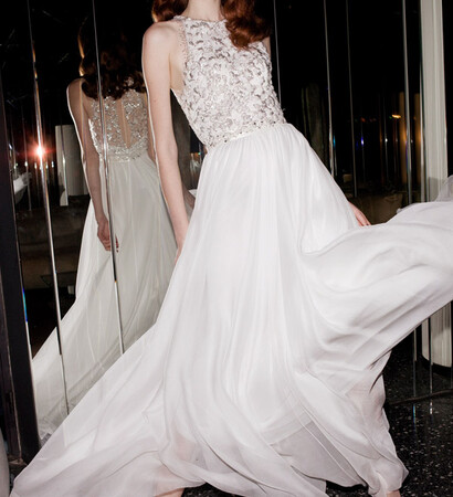 wedding dress, mira zwillinger and lace dress